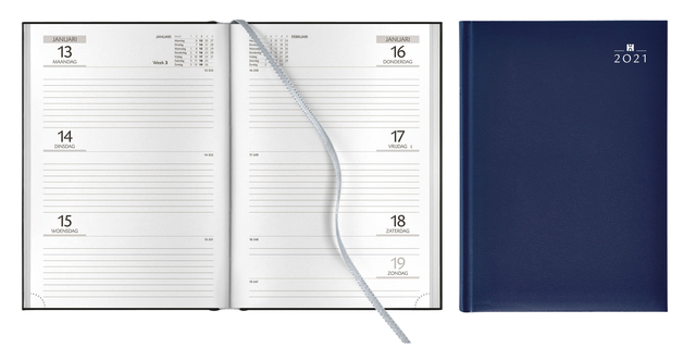 Ag21 Balacron A5 wk/3pag, blauw