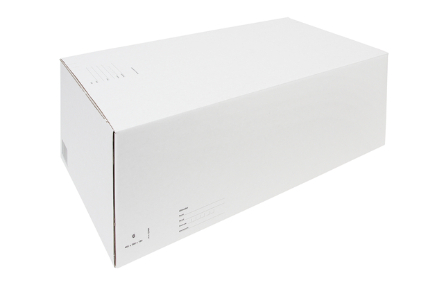Boîte d'expédition postale IEZZY 6 485x260x185mm blanc