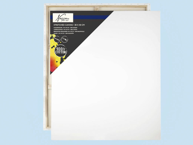 Toile canvas Nassau Fine Art 30x40cm 100% coton