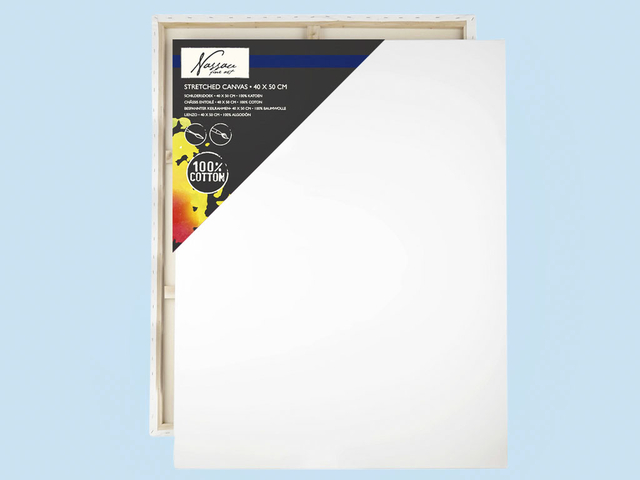 Toile canvas Nassau Fine Art 40x50cm 100% coton