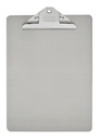 Porte-bloc MAUL A4 portrait pince plaque inox