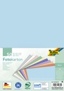Carton photo Folia A4 2 faces 50 feuilles 10 couleurs