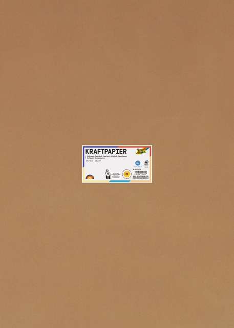 Carton kraft Folia 50x70cm 120g 25 feuilles