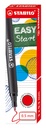 Recharge Roller STABILO Easy Original Medium rouge boîte 3 pièces