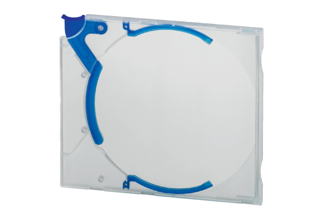 Boîtier CD Quickflip standard bleu 5 pièces