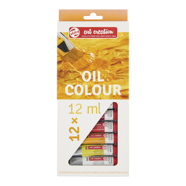 Peinture à l'huile Talens Art Creation set 12 tubes
