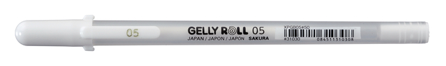 Roller Gel Sakura Gelly Roll Classic 05 blanc