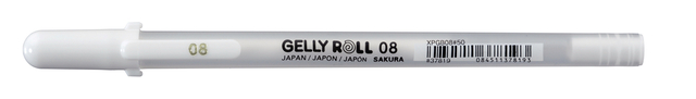 Gelschrijver Sakura Gelly Roll Classic 08 wit