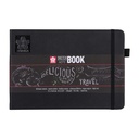 Carnet de croquis Sakura 210x148mm 140g 80 feuilles noires