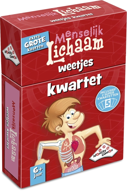 Jeu de cartes Corps humain (NL)