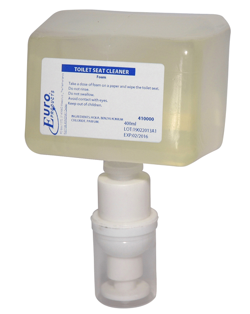Nettoyant abatant WC Euro 400ml mousse 6 pièces