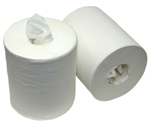 Poetspapier Cleaninq M2 1-laags 6x280m wit