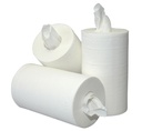 Rouleau de nettoyage Mini 2 épaisseurs 60m blanc