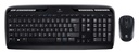 Clavier + souris Logitech MK330 Qwerty noir
