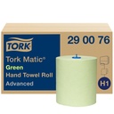 Essuie-mains Tork H1 Matic Advanced 290076 2 épaisseurs 150m vert