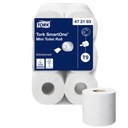 Toiletpapier Tork T9 Advanced SmartOne 2-laags 112m wit 472193