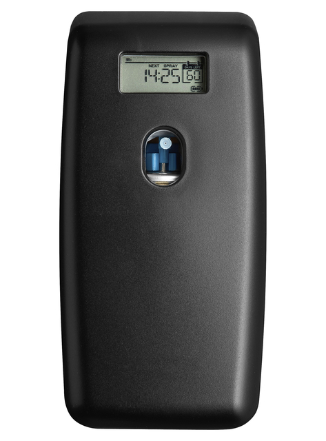 Luchtverfrisserdispenser Quartzline Q23 spray zwart 448551