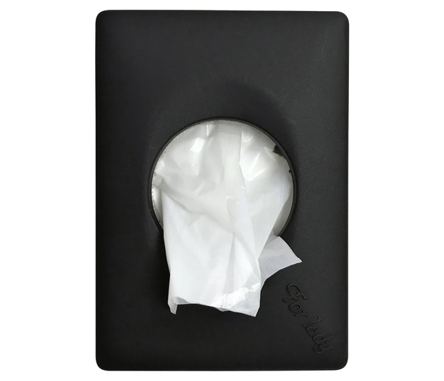 Distributeur sachet serviette hygiénique QuartzLine 441951 Q29 noir