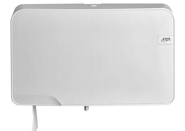 Distributeur papier toilette QuartzLine Q5 441007 Mini Jumbo Duo blanc