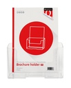 Porte-brochures Quantore A5 transparent