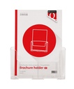 Folderhouder Quantore A4 transparant
