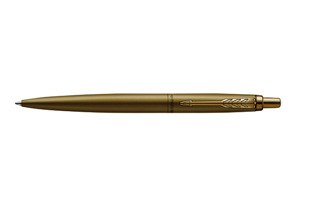 Balpen Parker Jotter XL Monochrome gold medium blister à 1 stuk