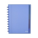 Cahier Atoma A4+ ligné 120 pages 90g PP transparent assorti
