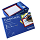 Flashcards Correctbook 75x110mm Ligné assorti 144 pièces