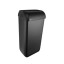 Poubelle BlackSatino 331830 ouverte 23 litres noir