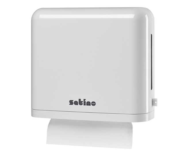 Distributeur essuie-mains Satino PT2 331030 Petit blanc