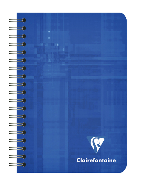 Carnet de notes Clairefontaine A7+ 95x140 carreau 5x5 100 pages 90g assorti