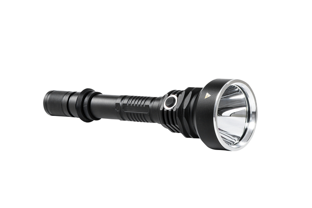 Lampe de poche MAULhelios LED 23cm batterie portée 300m 10W