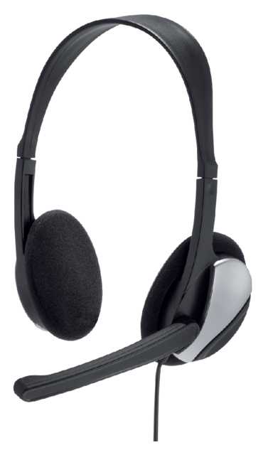 Hoofdtelefoon Hama HS-P100 On Ear zwart