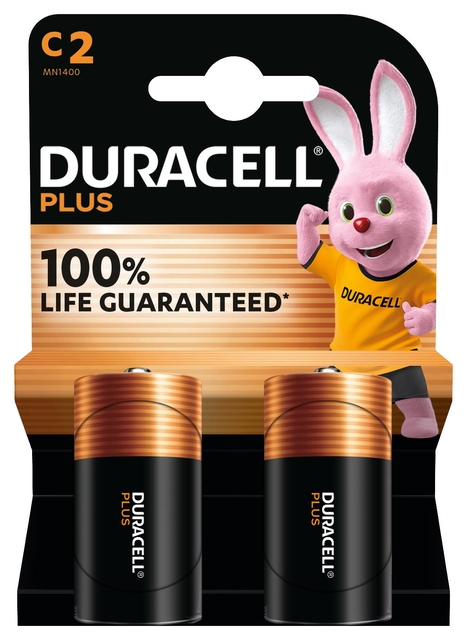 Pile Duracell Plus 2x C