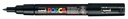 Marqueur peinture Posca PC1MC Extra Fin noir