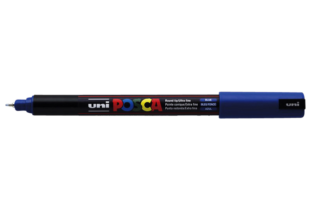Marqueur peinture Posca PC1MR Extra Fin bleu foncé