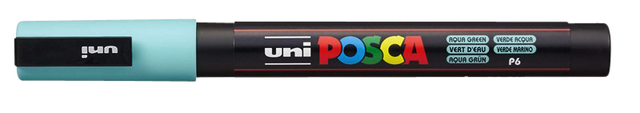 Marqueur peinture Posca PC3M Fin vert d'eau