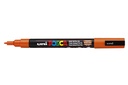 Paintmarker Uni POSCA PC3M fijn donkeroranje