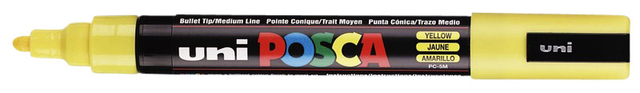 Marqueur peinture Posca PC5M Medium jaune