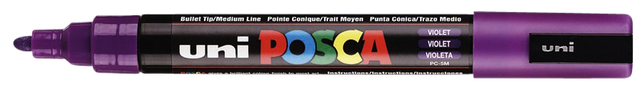 Marqueur peinture Posca PC5M Medium violet