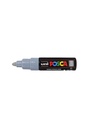 Paintmarker Uni POSCA PC7M breed grijs