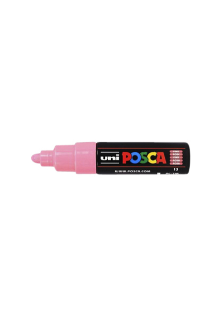 Paintmarker Uni POSCA PC7M breed roze