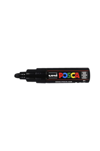 Marqueur peinture Posca PC7M Large noir