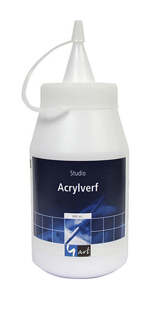 Acrylverf Acrylicos Vallejo 500ml 100 titaan wit Rutilo +++ (de) 11