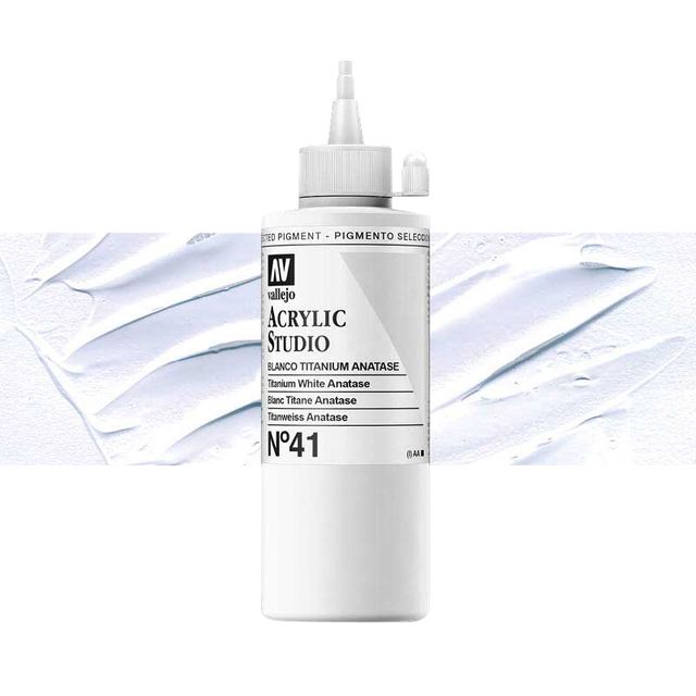 Acrylverf Acrylicos Vallejo Studio 200ml 41 mixing wit