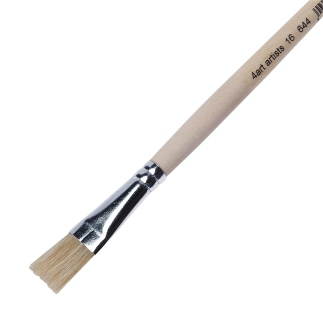 Acrylic brush 4art 644/22 flat hog bristle