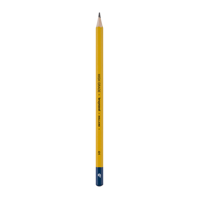 Crayon graphite Bruynzeel Burotek 4H gris