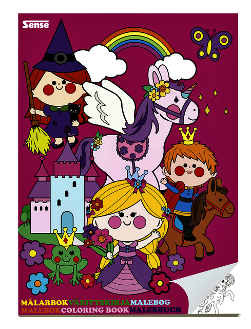 Album de coloriage Haza Sense Princesse