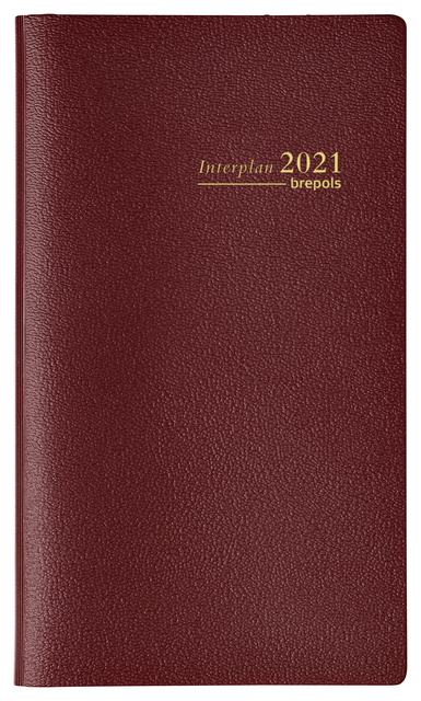 Agenda 9x16 7d2p 6t Interplan pvc Genova bordeaux