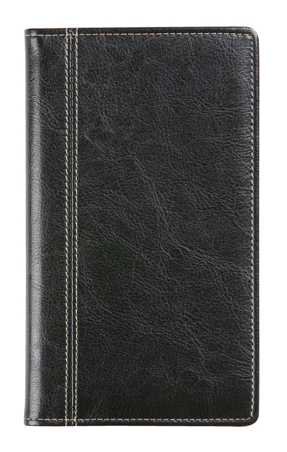 Agenda 2027 Brepols Optivision Pocket Palermo 7 jours/2 pages noir